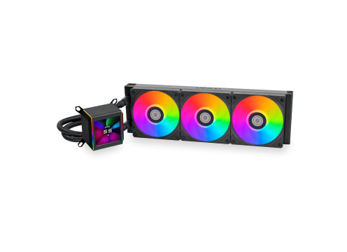 קירור מים נוזלי Lian-Li Galahad II LCD 360 AIO שחור