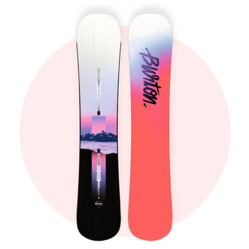 Women's Burton Hideaway Flat Top Snowboard
