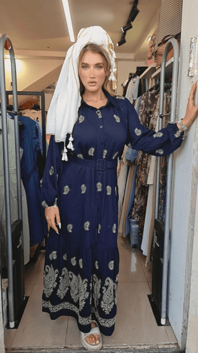 שמלת בוהו שיק