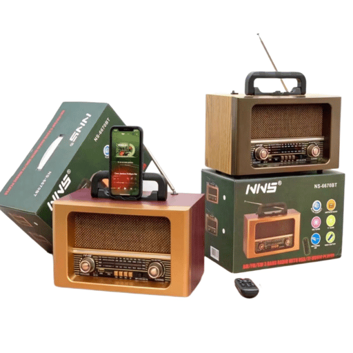 רמקול בלוטוס סדרת רטרו דגם NNS-6670