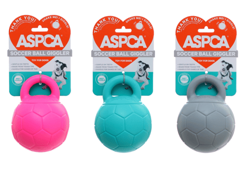 כדורגל מקרקש משחק לכלב (10 ס"מ)