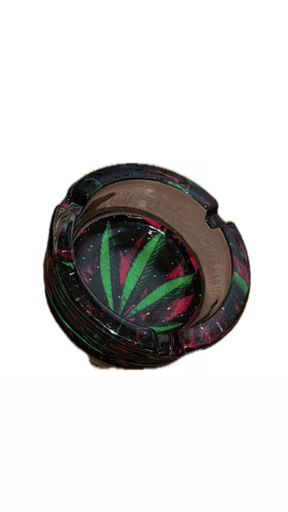 מאפרה זכוכית עגולה