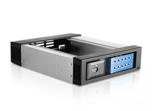 iSTARUSA 5.25" to 3.5" SAS/SATA 6G Hot-swap Blue