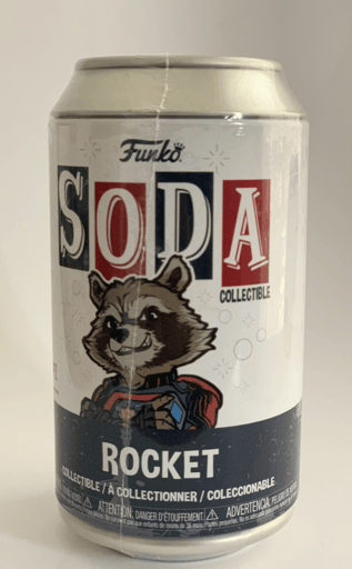 פחית של סודה פופ עם דמות בפנים