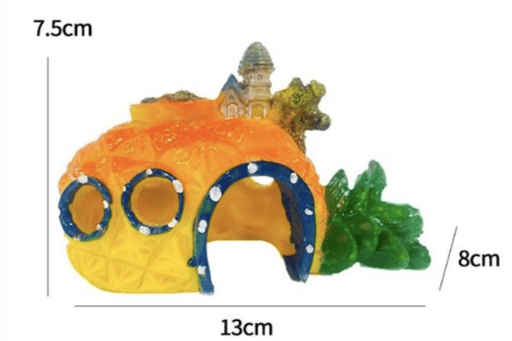 ‏דקורציה הבית של בובספוג - אננס