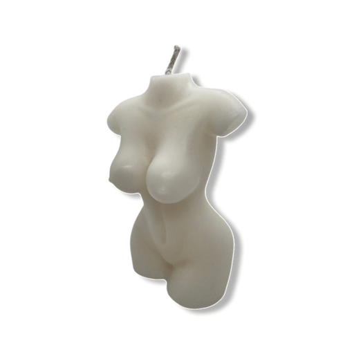 A BODY SHAPED CANDLE