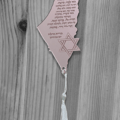 תליון לרכב "מזמור לתודה" ארץ ישראל- רוזגולד