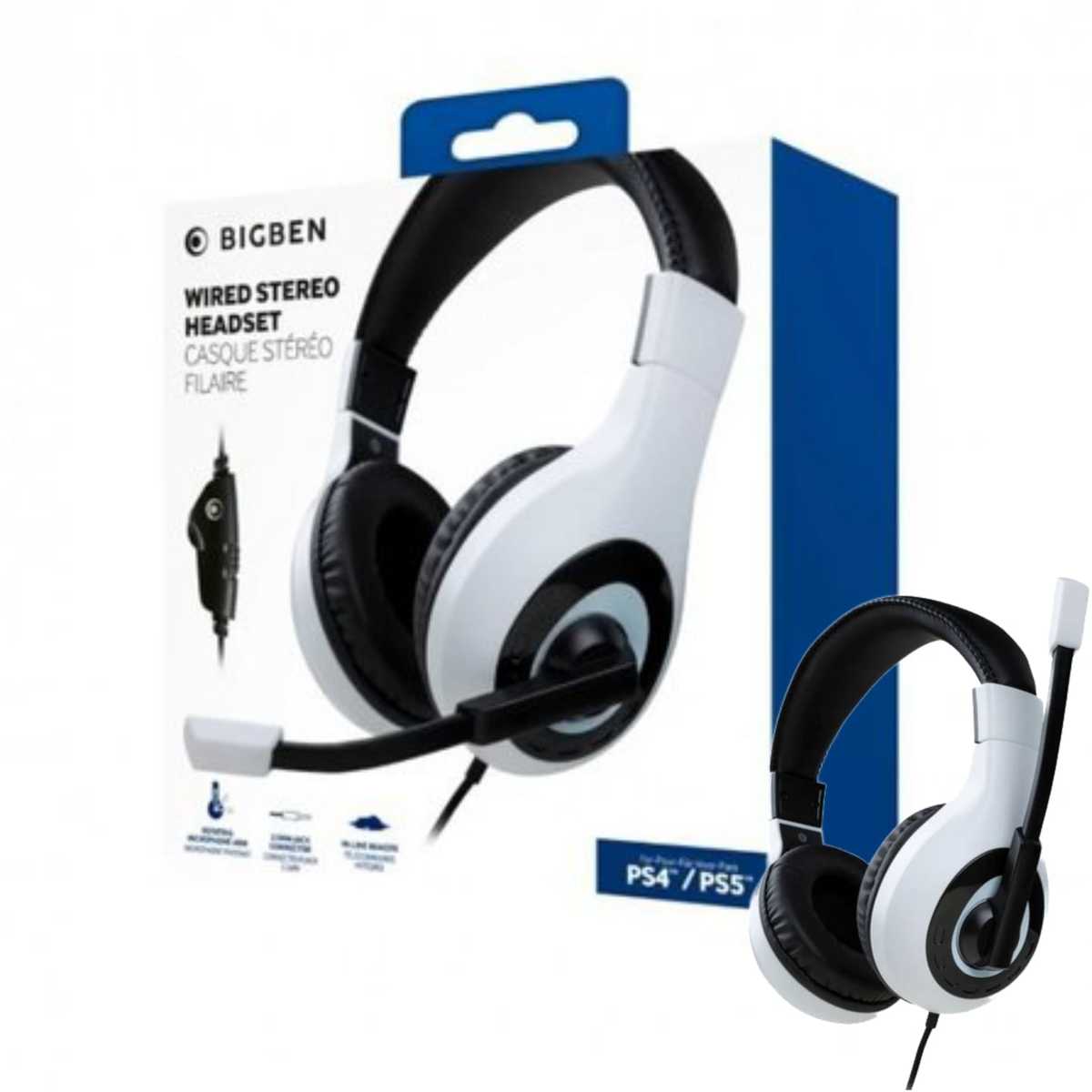 Nacon Essential Stereo White  PS4/PS5