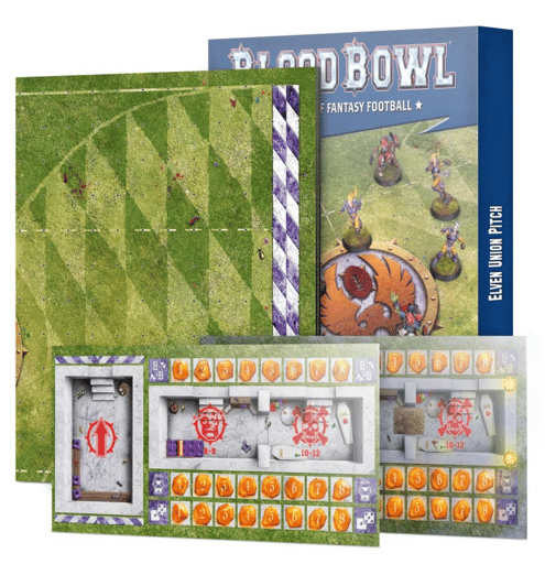 blood bowl elven union pitch