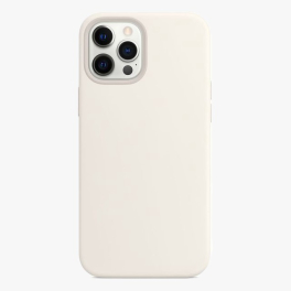 כיסוי אחורי -SILICON CASE IPHONE 14 PRO MAGSAFE לבן