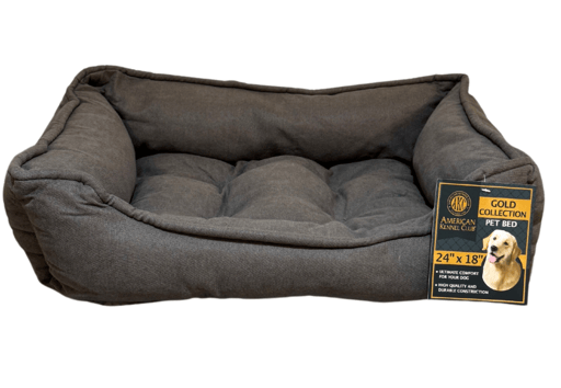 מיטת פינוק לכלב מסדרת הזהב של AKC (65 ס"מ)