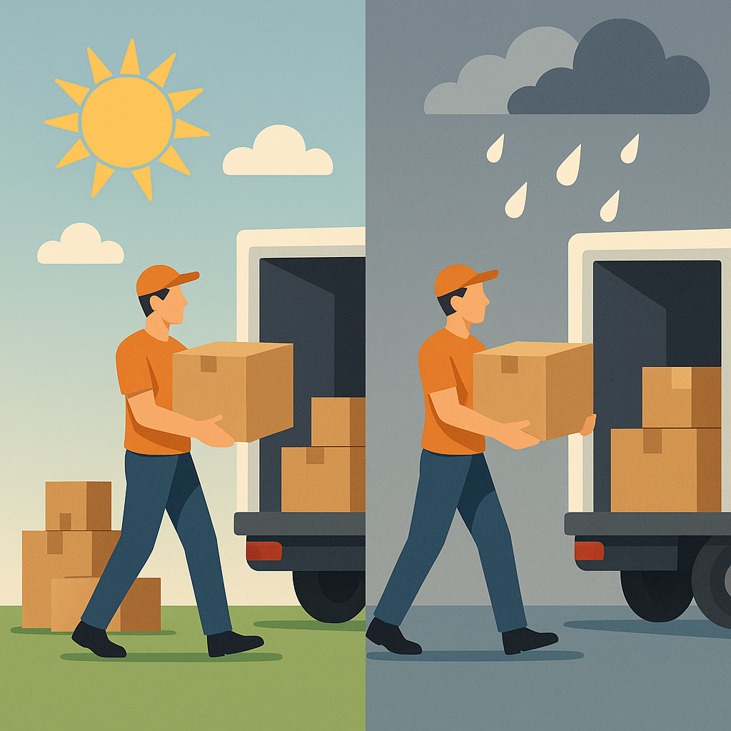 הובלות בקיץ לעומת חורף – באיזה עונה עדיף לעבור דירה?