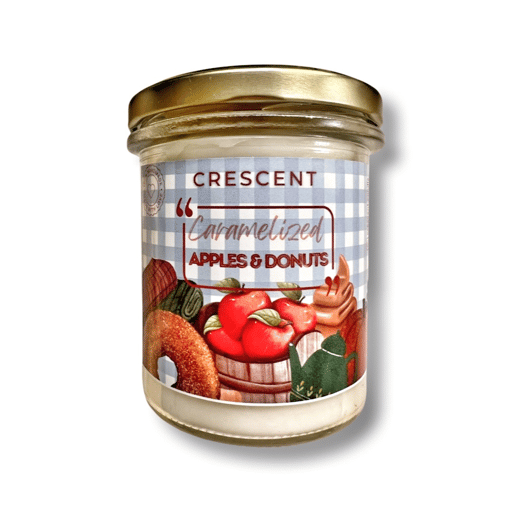 Caramelized apples and donuts