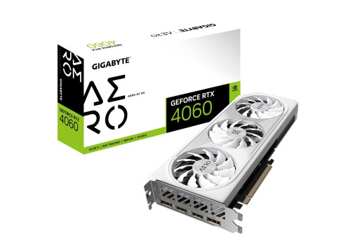 Gigabyte RTX 4060 (DLSS 3) GV-N4060AERO OC-8GD