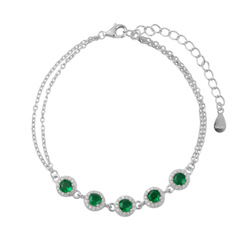 צמיד סלינה ירוק