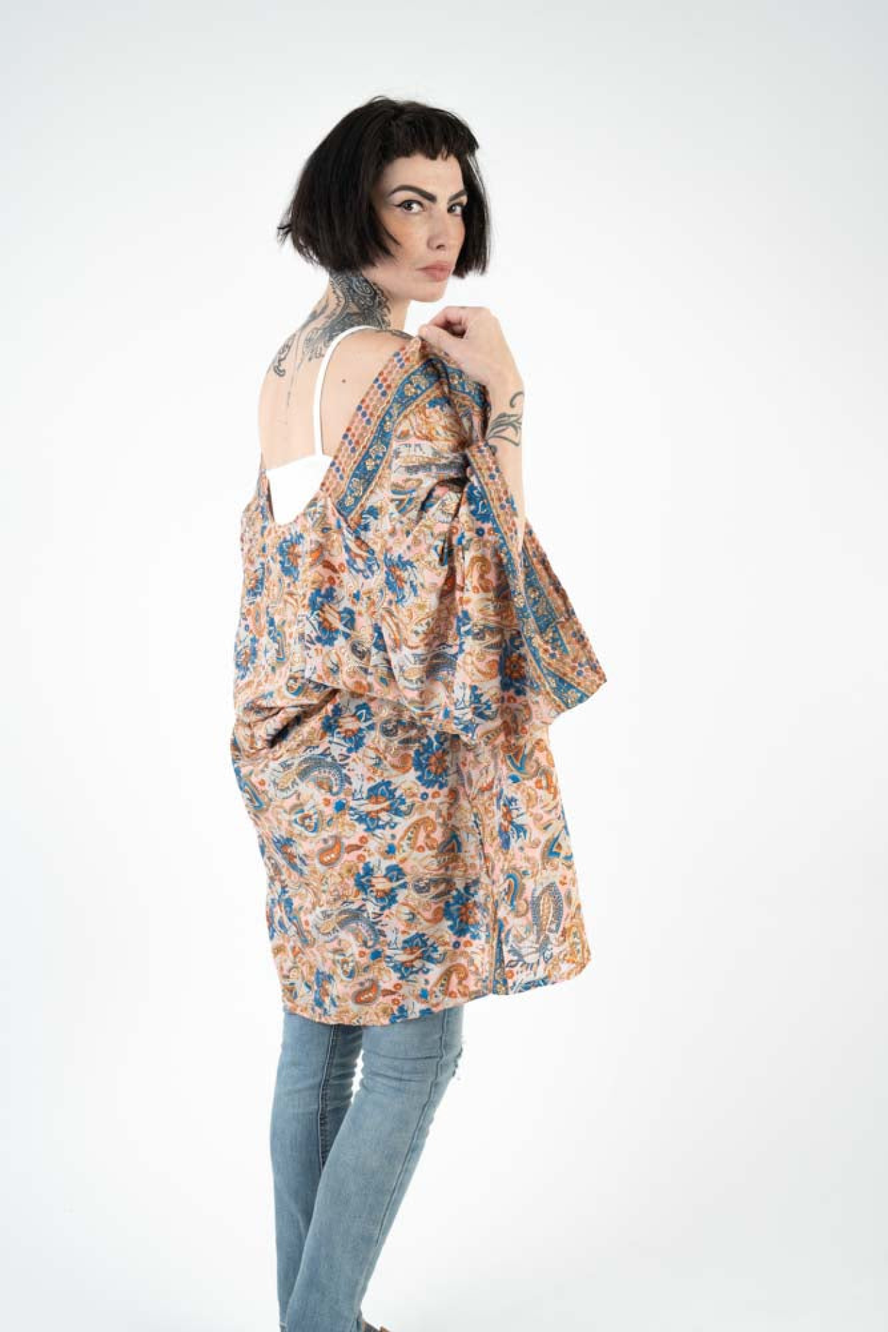 עליונית קימונו מידי boho