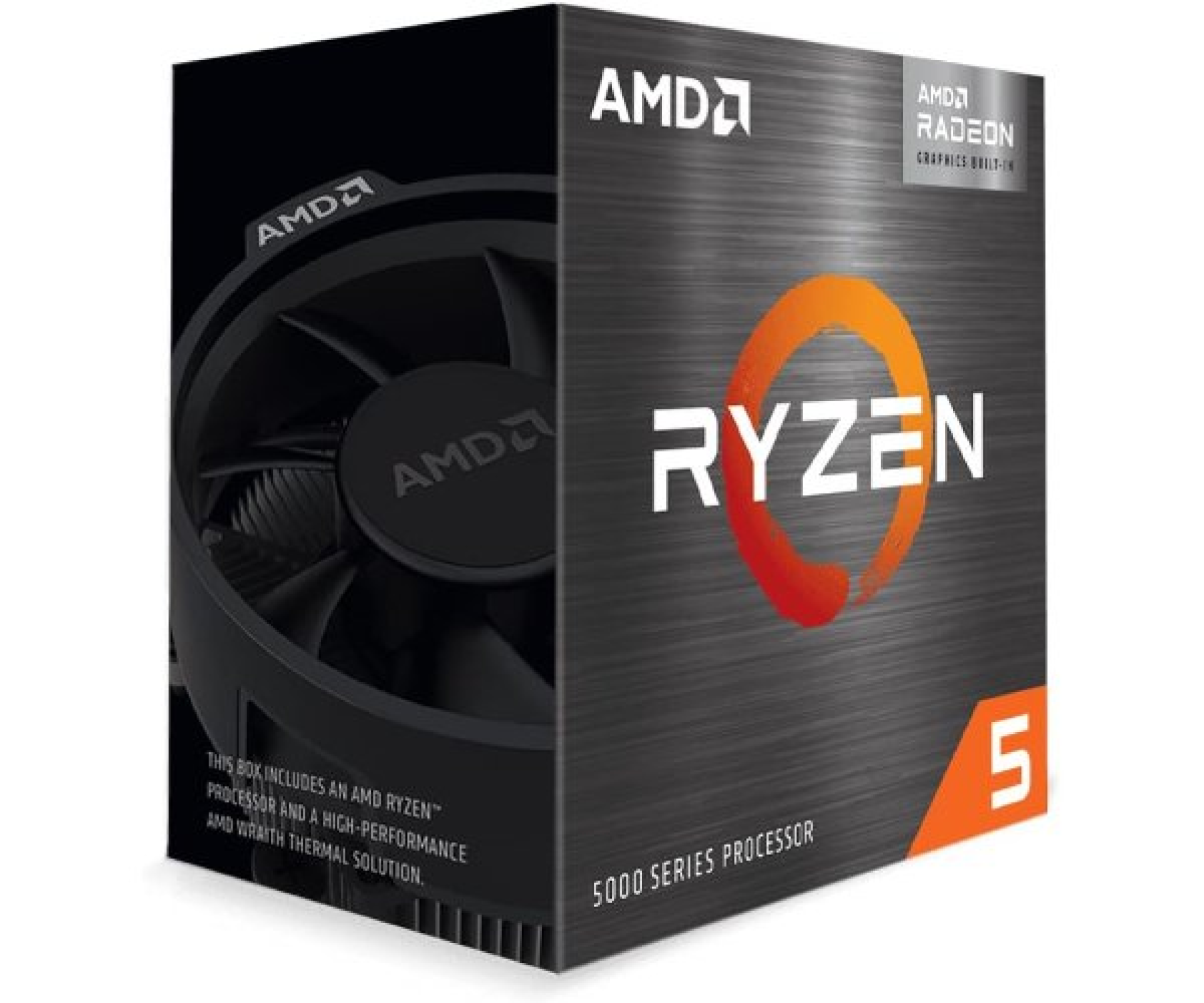 מעבד AMD R5 5600G BOX 6 Cores 12 Threads 4.4Ghz Vega 7 Graphics