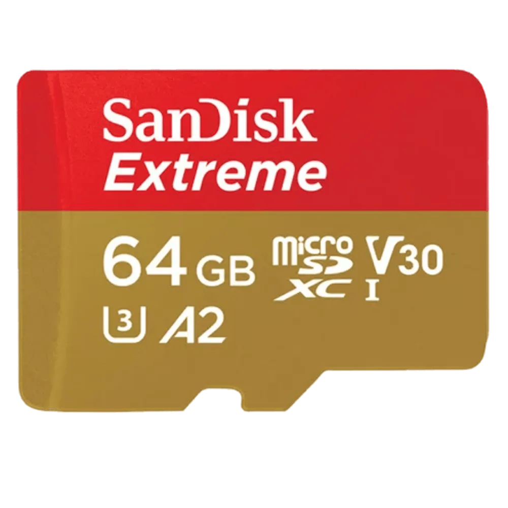 כרטיס זיכרון בנפח 64GB S.D EX MICRO 4K 170S מבית SANDISK