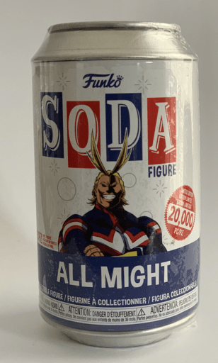 פחית של סודה פופ עם דמות בפנים