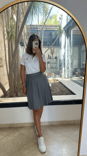 ORI SKIRT חצאית קפלים