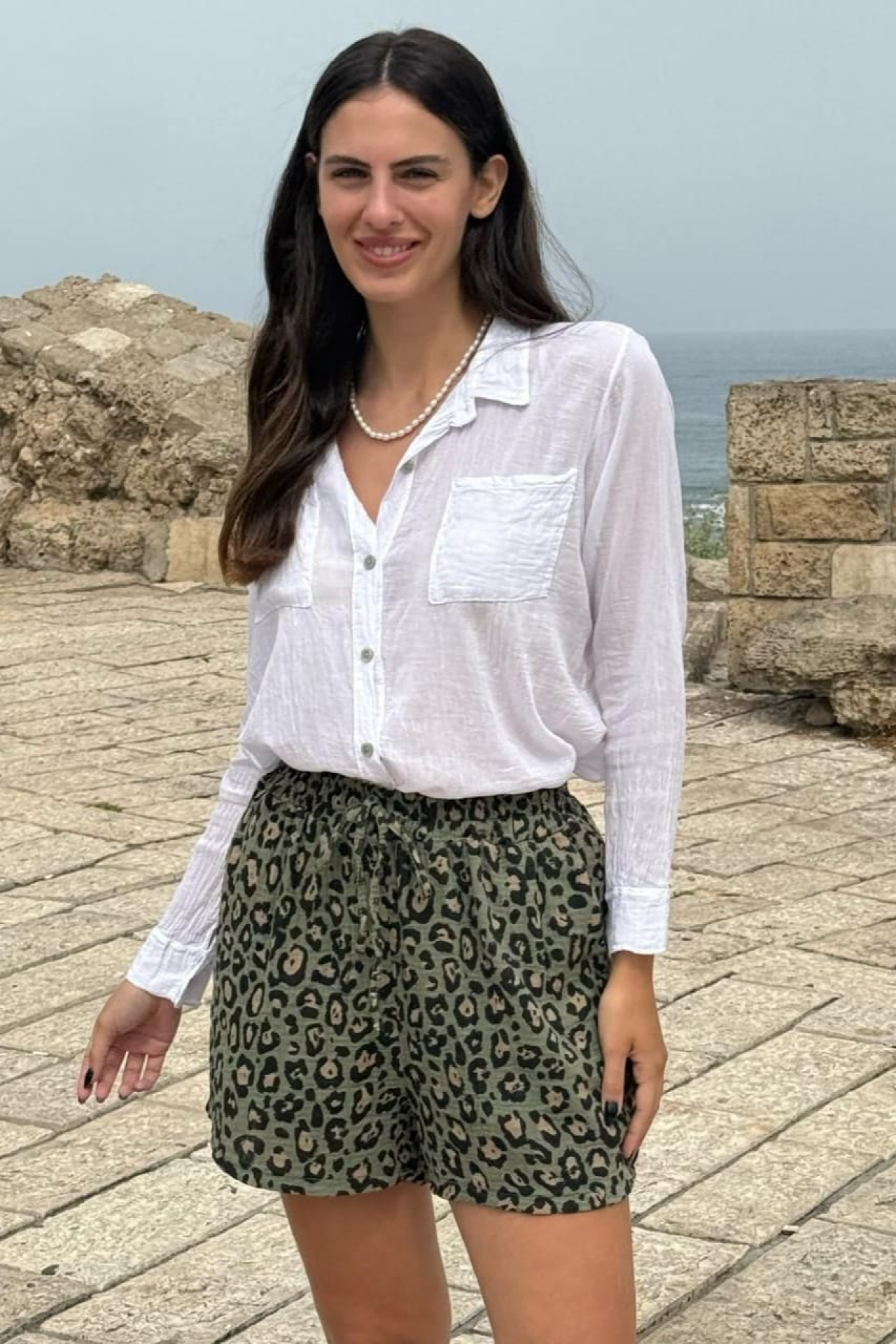 מכנס קצר מנומר me