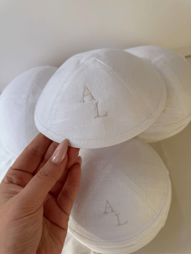 כיפת פשתן לבנה