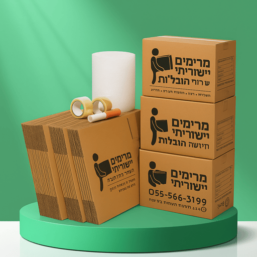 מארז מעבר דירה 3 חדרים