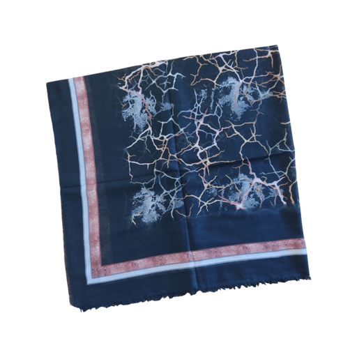 brown lightning scarf