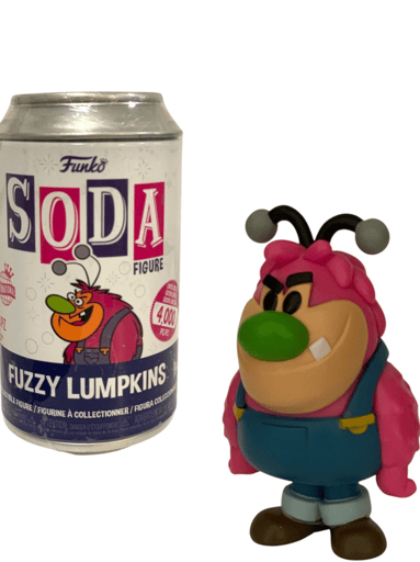 פחית של סודה פופ עם דמות בפנים