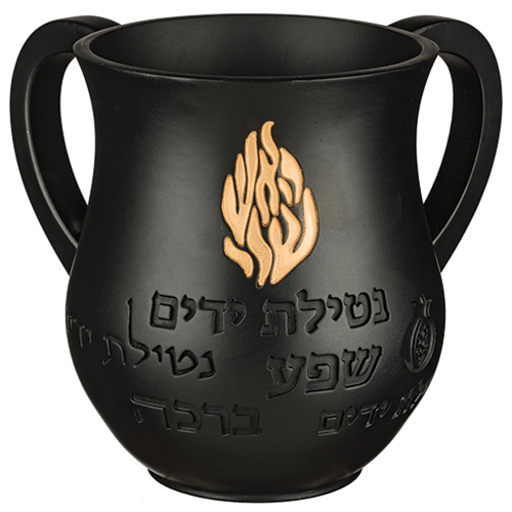 נטלה פולימר שחור ״האש שלי״ זהב