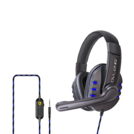 אוזניות חוטי גיימינג P32 שחור