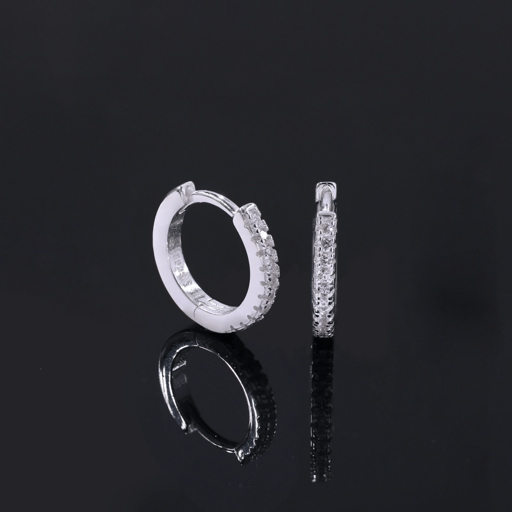 עגיל חישוק כסף קטן