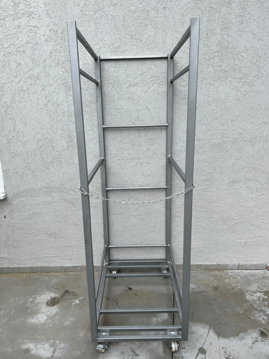 עגלה לשולחנות מלבן