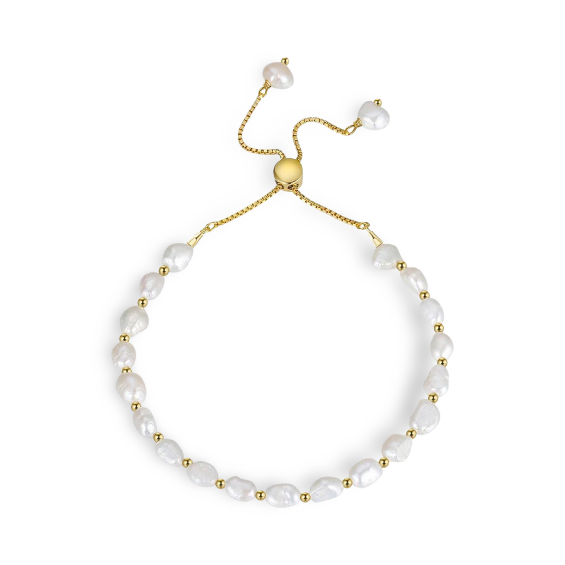 Golden point bracelet