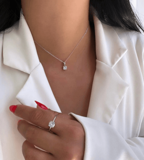 סט זרקור כסף