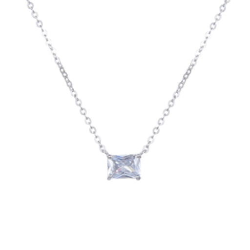 Princess Cut necklace