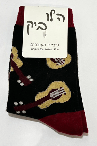 גרביים לילדים- גיטרה