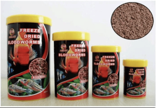 מזון לדגים תולעי דם 1000 מ״ל