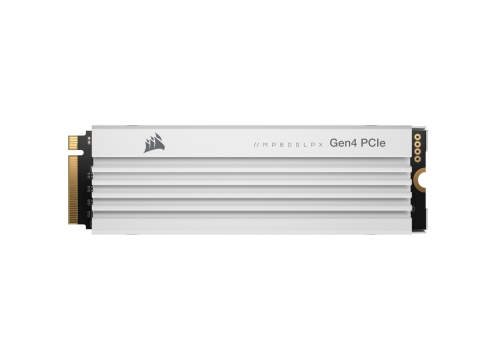 Corsair SSD 4.0TB MP600 Pro LPX NVMe PCIEx4 M.2 White