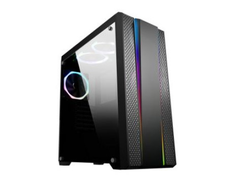 Ippon case Tempered glass 3X 120 Rainbow fans