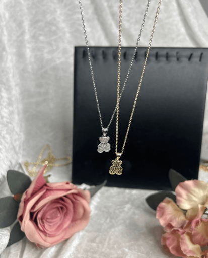 שרשרת דובי טואוס כסף