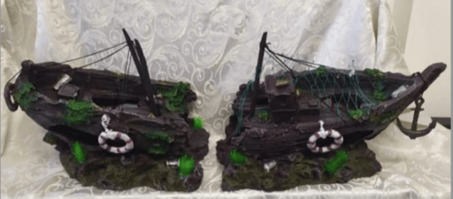 ‏דקורציה אוניה גדולה 83/38 ס״מ