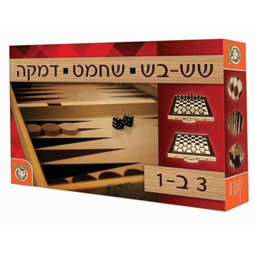 ערכת שחמט, שש בש ודמקה