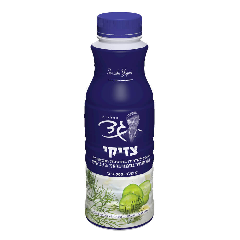 יוגורט ציזיקי 500 מל `גד