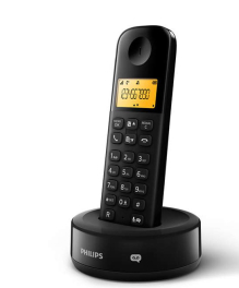 מכשירים טלפון נייח PHILIPS D1651B שחור