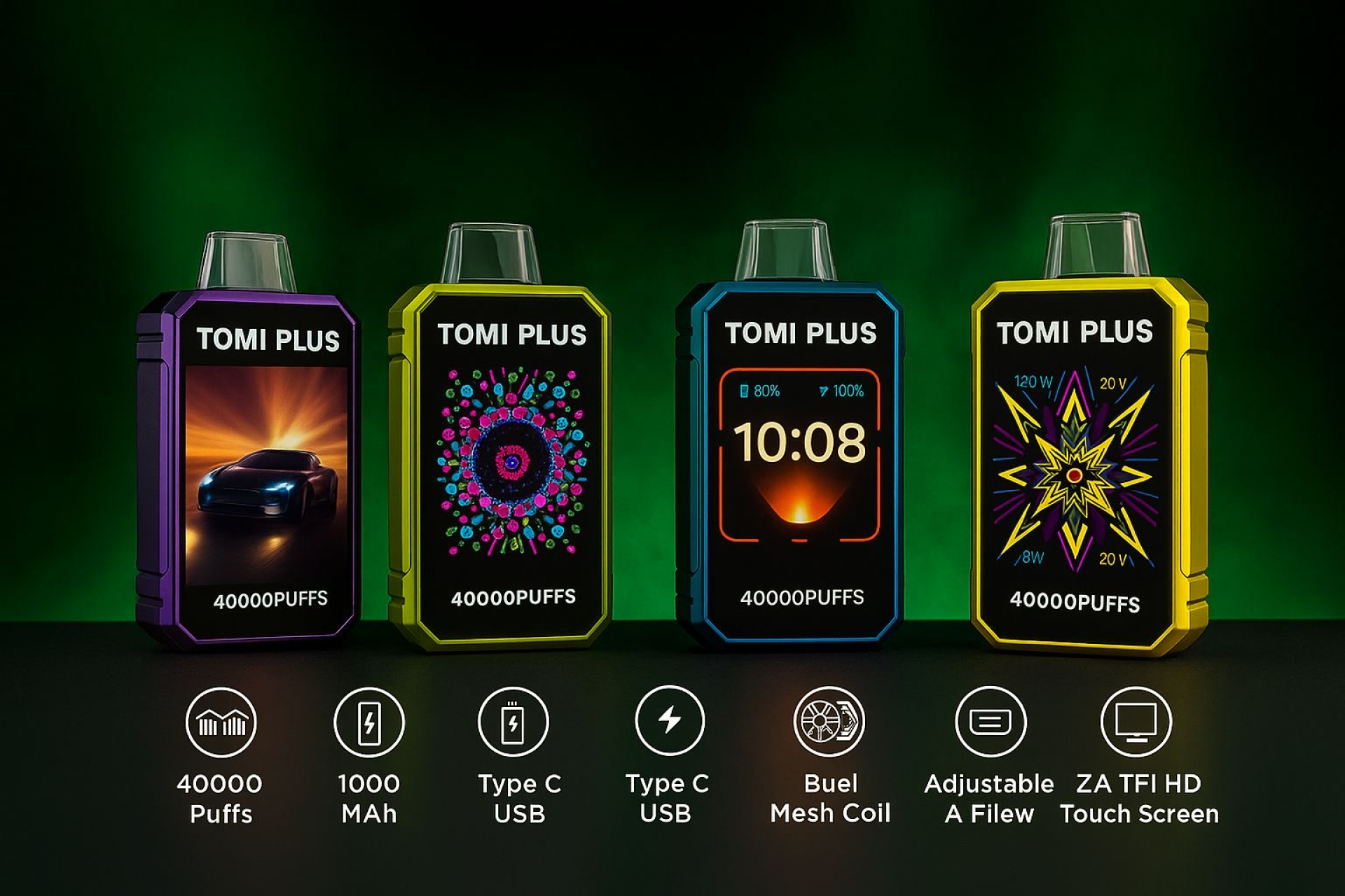 אלקטרונית Tomi Plus 40k