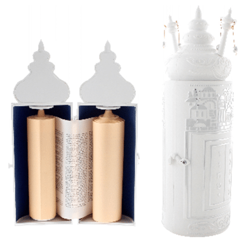 ספר תורה עשוי פלסטיק דגם "ירושלים"