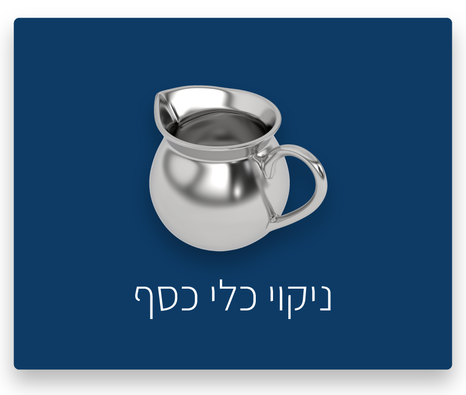 ניקוי כלי כסף