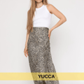 חצאית מקסי מנומרת yucca