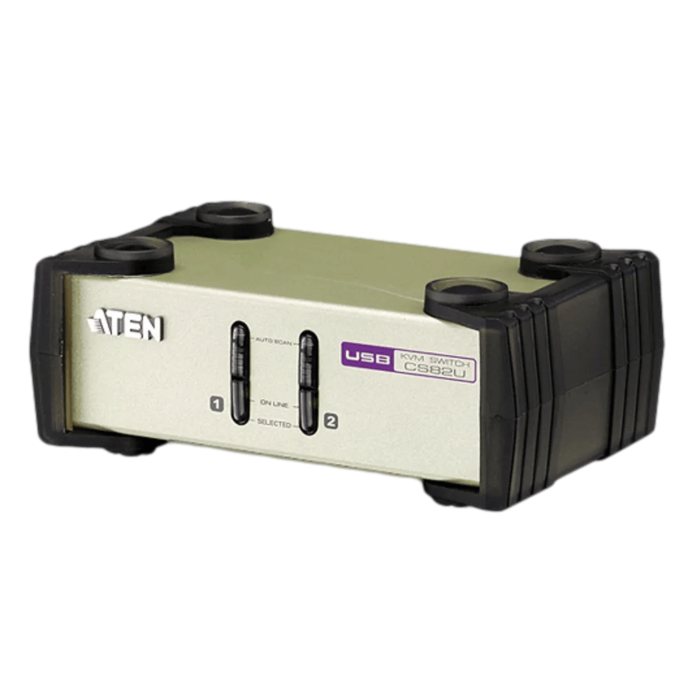 ATEN 2-Port PS/2-USB VGA KVM Switch CS82U